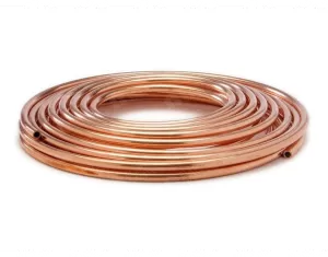 Copper pipe, diameter 15x1 mm, coil