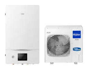 Pompă de căldură, sistem split aer-apă Super Aqua AW102SNCHAHU102WAMNA+HW-WA101DBT