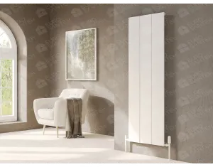 Designer radiator LOJIMAX NISH collection 1800x404 mm, White