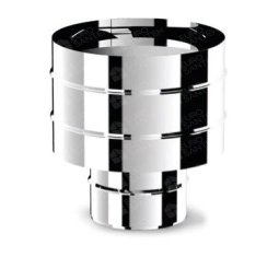 Special conical terminal SOLINOX d.130 (stainless steel 304)