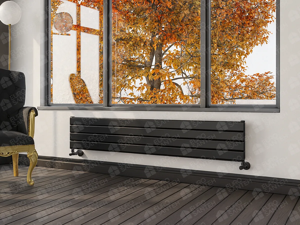 Designer radiators LOJIMAX, collection ROYAL HRZ, white matte