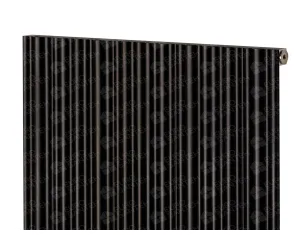 Calorifer decorativ LOJIMAX, colectie BAMBOO Black Matt Anodising