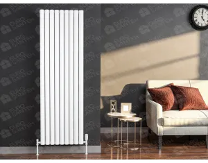 Designer radiator LOJIMAX VOLE collection 1800x444 mm, White