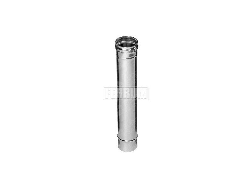 Teava cos de fum FERRUM d.115 mm, L-500 mm (inox 430/0,8 mm)