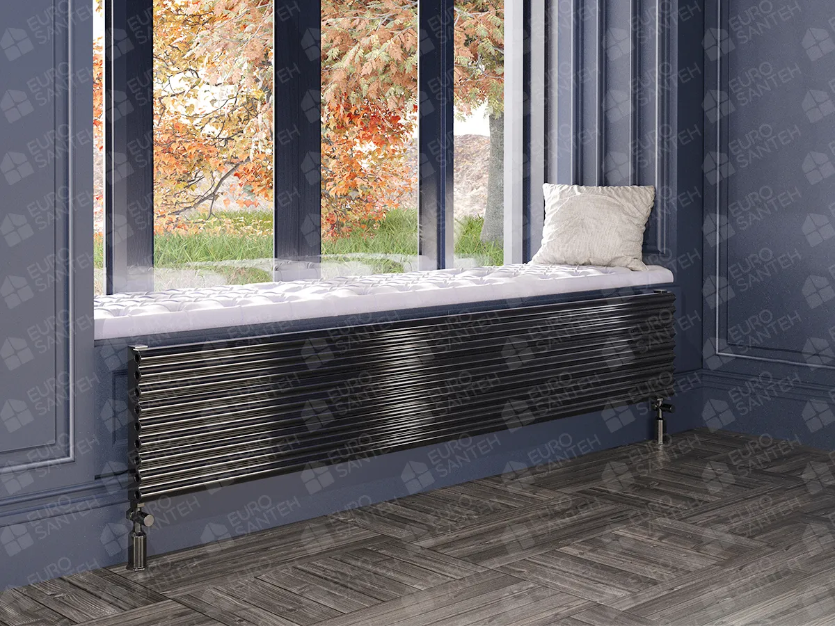 Designer radiators LOJIMAX, collection FIONA HRZ, white matte