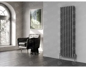 LOJIMAX AMETIST collection designer radiator 1600x449 mm, Anthracite