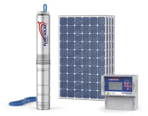 Submersible pump Pedrollo FLUID SOLAR 2-6 0,75 kW on Pedrollo solar panels