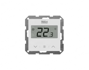 Termostat de camera Tech F-2Z V1 alb cu cablu