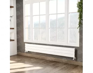 ALUMINUM HORIZONTAL RADIATOR TOSINA HRZ высота 1200 мм. ширина 162 мм. белый мат