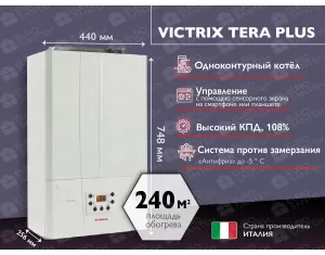 Конденсационный газовый котел IMMERGAS Victrix Tera Plus 24 кВт