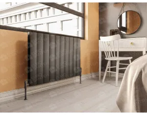Calorifere decorativ LOJIMAX, colectia ORPIMENT DOUBLE, negru mat