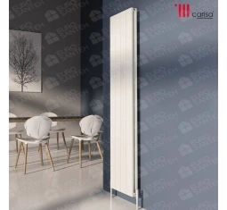 Aluminium design radiator Carisa Carisa NEMO2 1800x375 White