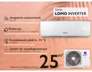 Air conditioner GREE LOMO R32 Inverter GWH09QB-9000 BTU