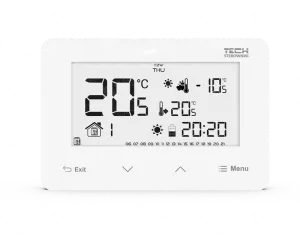 Room thermostat Tech EU-293v3 white