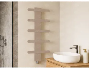 LOJIMAX designer towel warmers, BALLOSS STYLE collection, Matte Kiwi