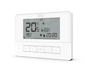 Termostat de cameră cu fir, cu programare săptămânală EU T-4.1 (alb)