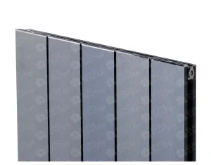 Calorifere decorativ LOJIMAX, colectia KALSEDON DOUBLE Blue Satine