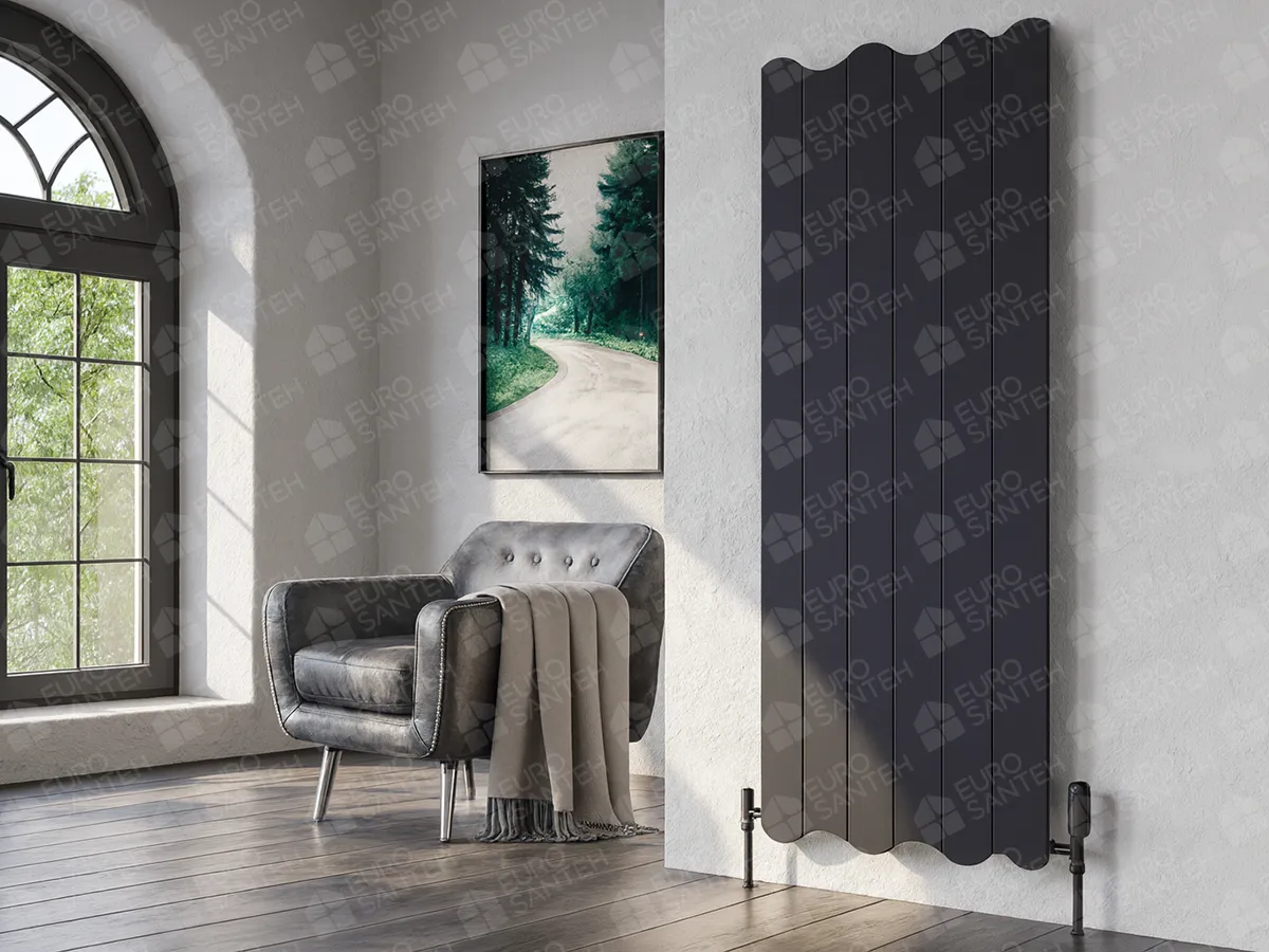 Дизайнерские радиаторы LOJIMAX, коллекция SERENO, белый матовый