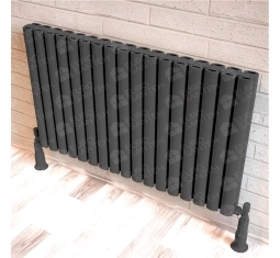 LOJIMAX radiator, BELLA DOUBLE  (Color Anthracite grey)