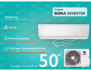 Кондиционер GREE BORA R32 Inverter GWH18AAD-18000 BTU