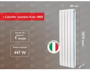 Aluminum radiator Kalis 1800