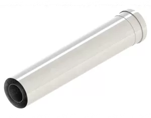Удлинитель коаксиальный, для конденсационного дымохода D 80/125 mm, L 1000 mm