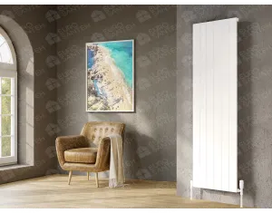 Calorifere decorativ LOJIMAX, colectia KALSEDON Alb mat