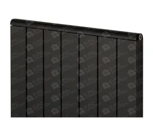 Дизайнерские радиаторы LOJIMAX, коллекция LOVA LINE Черный мат