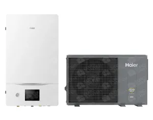 Тепловой насос Haier SUPER AQUA Hydro Split GT R290, 8 кВт, 1ф, AW082HUGHA + HU102WAHYB