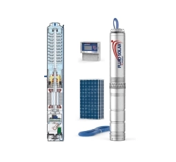 Submersible pump Pedrollo FLUID SOLAR 2-6 0,75 kW on Pedrollo solar panels