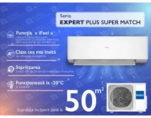 Conditioner HAIER EXPERT Plus DC Inverter Super Match AS50XCAHRA -1U50S2SJ2FA