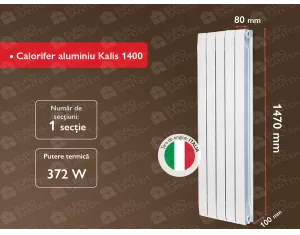 Aluminum radiator Kalis 1400