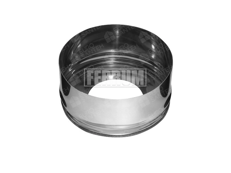 Dop pentru curatire cos de fum FERRUM d.180 mm (inox 430/0,5 mm)