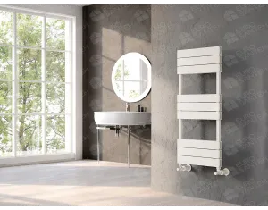 Uscător de prosoape de design LOJIMAX colecția CALVIN 1000x600 mm, Alb