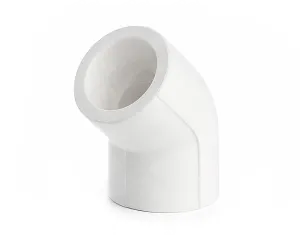 Полипропиленовый угол (PPR) 45° d.63 