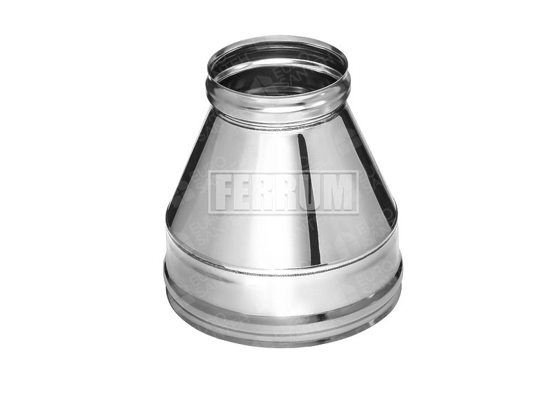 FERRUM conical terminal 150-210 mm (430 / 0.5 mm stainless steel)