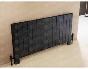 Calorifere decorativ LOJIMAX, colectia NIORA LUX, negru mat