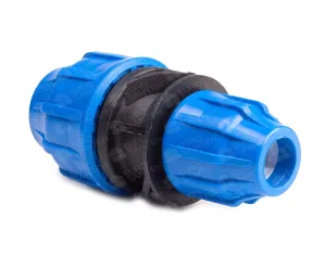 Compression reducing coupling, polyethylene, PN 6 bar, d. 25 x 20
