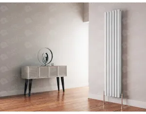 Дизайнерский радиатор CARISA коллекция TALLIS DOUBLE 1800x410 мм, Белый