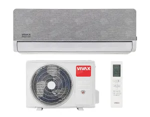 Кондиционер Vivax Inverter R32 H-Design 12000 BTU Silver