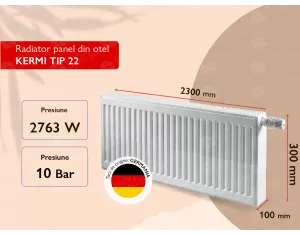 Radiator panel din otel KERMI TIP 22 300x2300