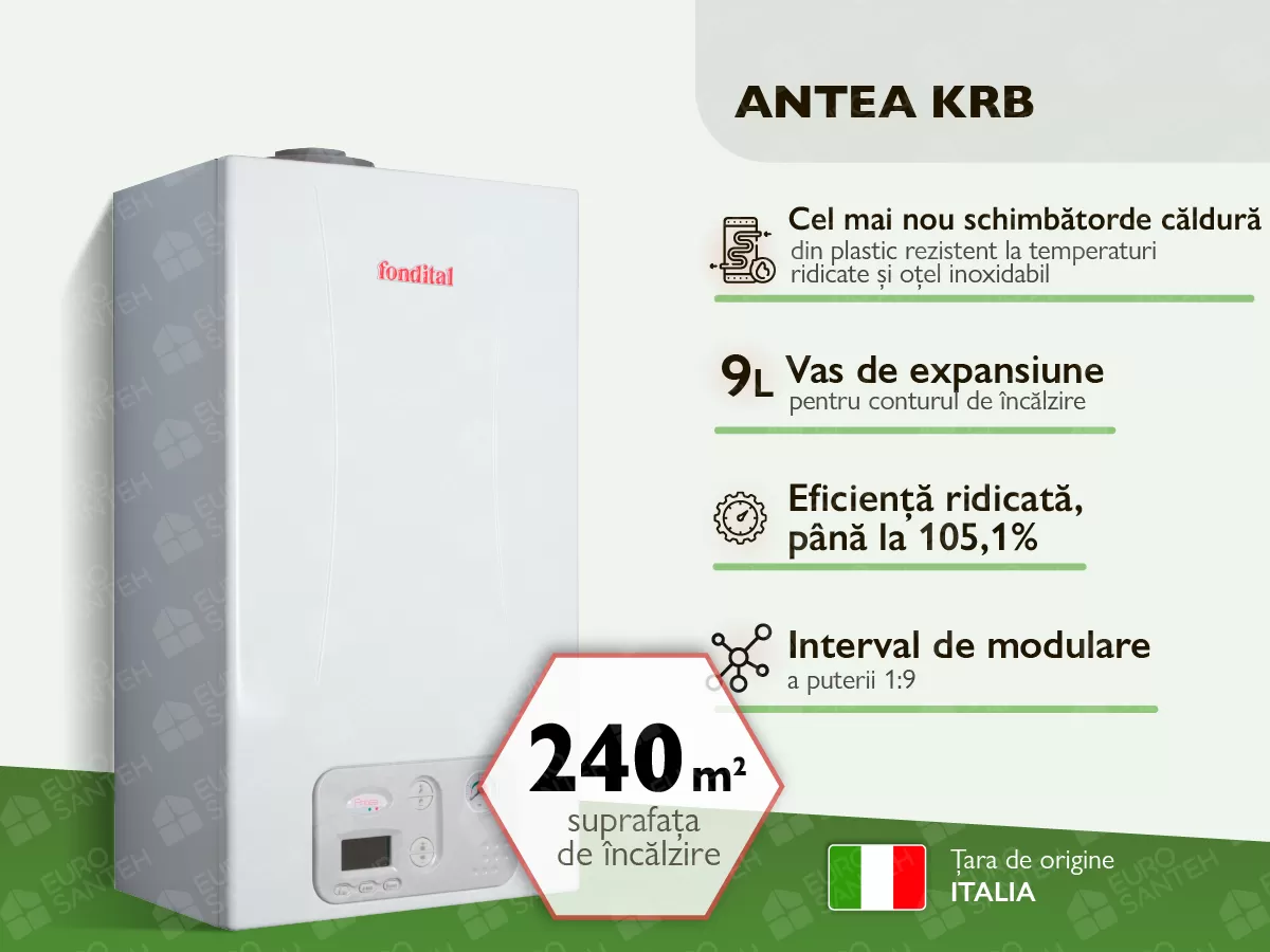 FONDITAL ANTEA KRB 24 kW condensing gas boiler