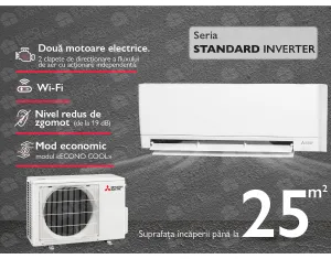 Conditioner STANDARD INVERTER Mitsubishi Electric MSZ-AY25VGK  MUZ-AY25VG