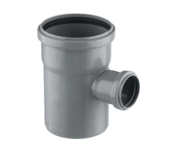 Teu pvc d.110/40 87°