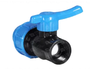 Compression valve PP with ball PN 6 bar, d. 4 (female)