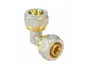 Cot conector pentru teava multistrat PEX-AL-PEX 26 mm.x 26 mm. 