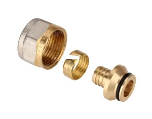 Eurocon adapter for PEX-AL-PEX multilayer pipe d.16 mm.x 2