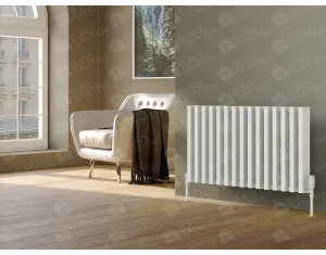 LOJIMAX AMETIST collection designer radiator 500x1001 mm, White