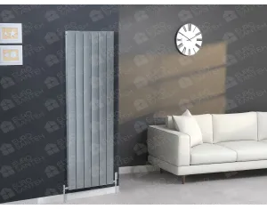 Calorifere decorativ LOJIMAX, colectia KALSEDON DOUBLE Inox Satine
