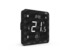 Room thermostat Tech EU-297v2 black wireless
